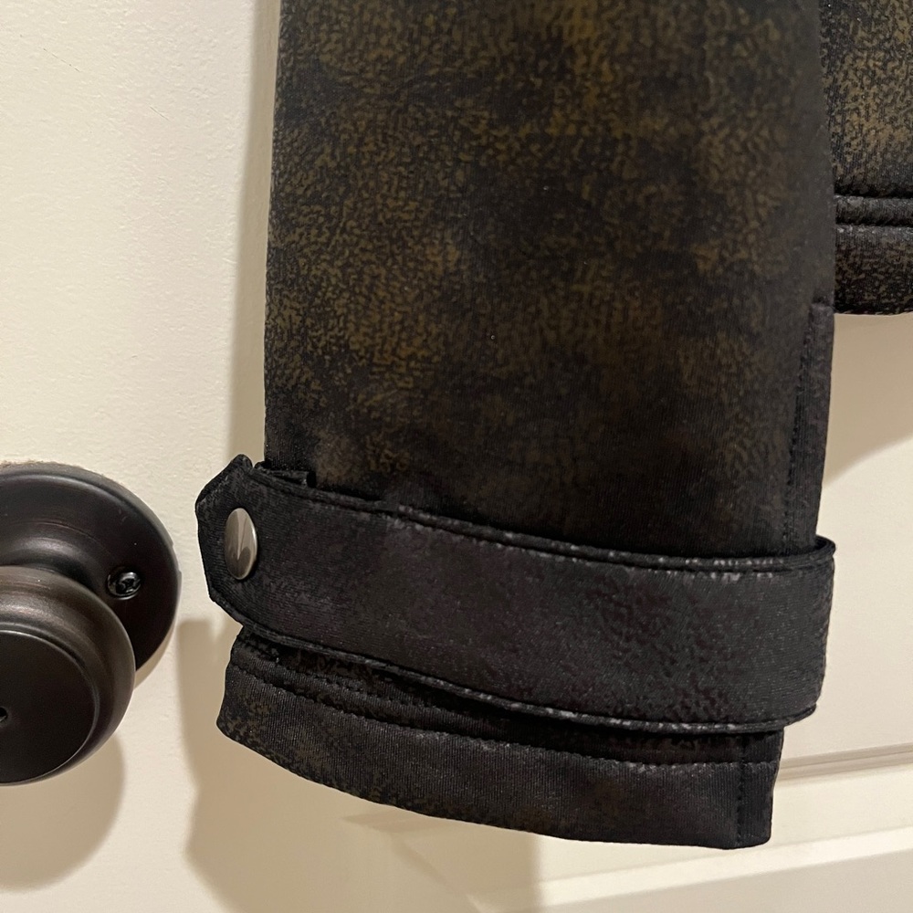 Grace & Lace Leather Like Black Moto Jacket - Picture 4 of 6